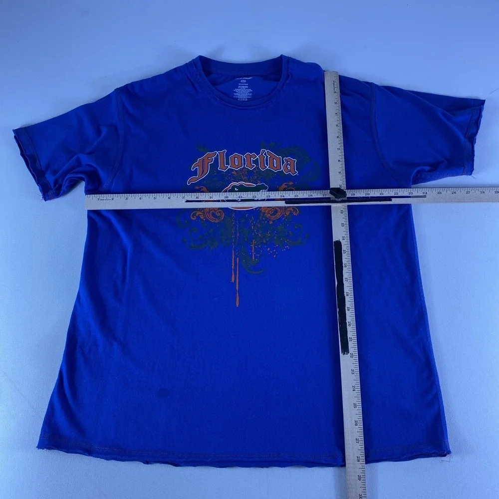 Florida Gators University T Shirt Adult XL Short Sleeve Graphic Football Men's